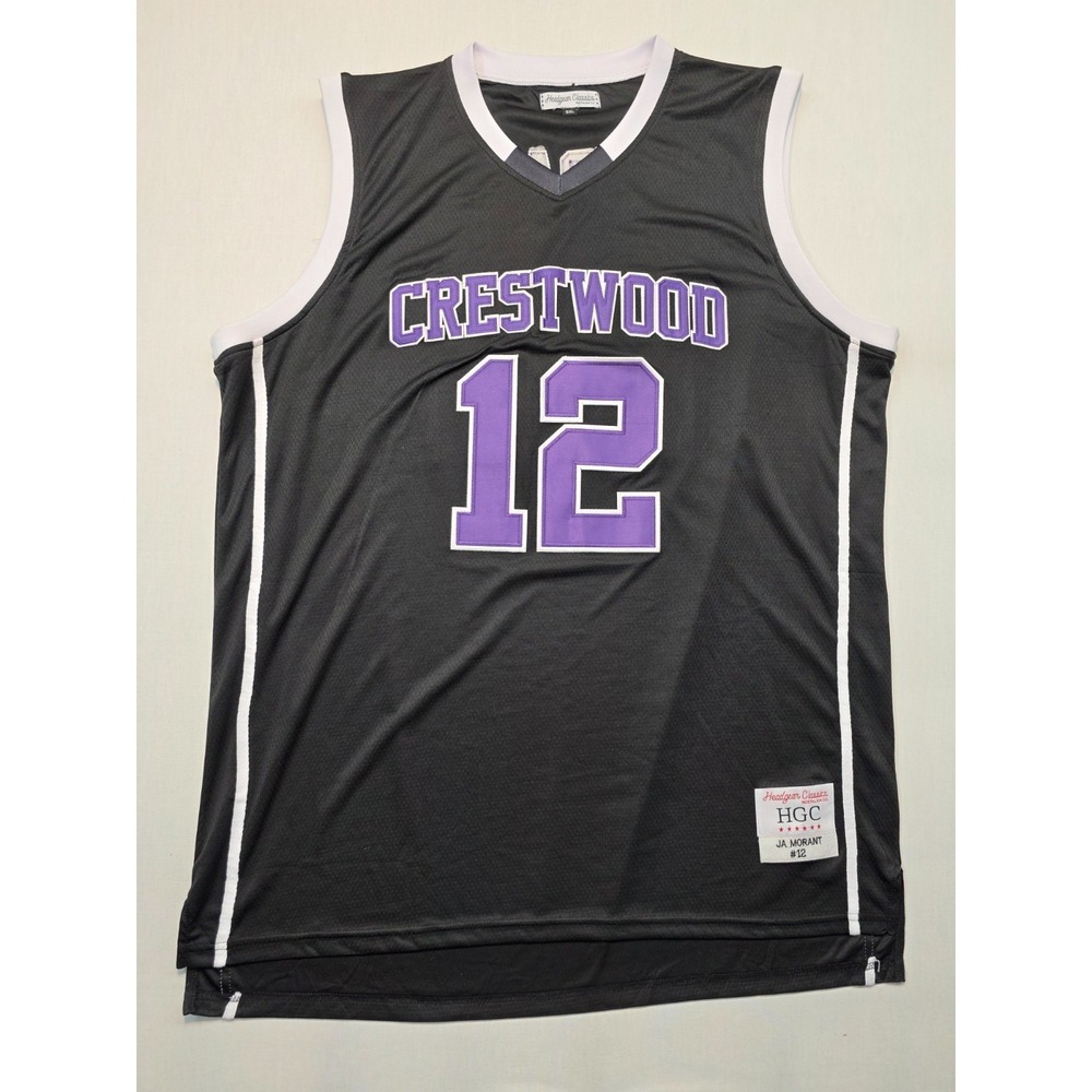 Headgear Classics Ja Morant Crestwood Jersey 5XL Heritage Collection #12 NWOT‎